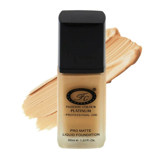 Fashion Colour Pro Matte Liquid Foundation-Latte (Medium Skin Tone)