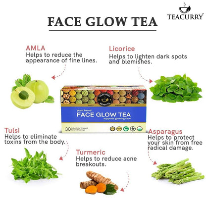 Teacurry Face Glow Tea Bags - Drmedicart