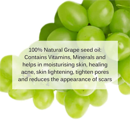 Vedic Naturals Grape Body Scrub - Drmedicart