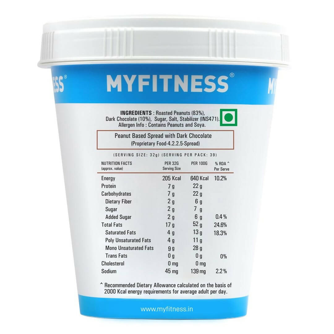 Myfitness Chocolate Peanut Butter Smooth