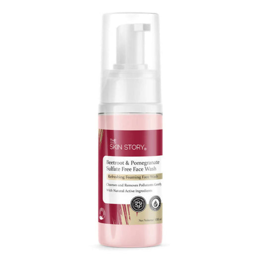 The Skin Story Beetroot & Pomegranate Sulfate Free Face wash
