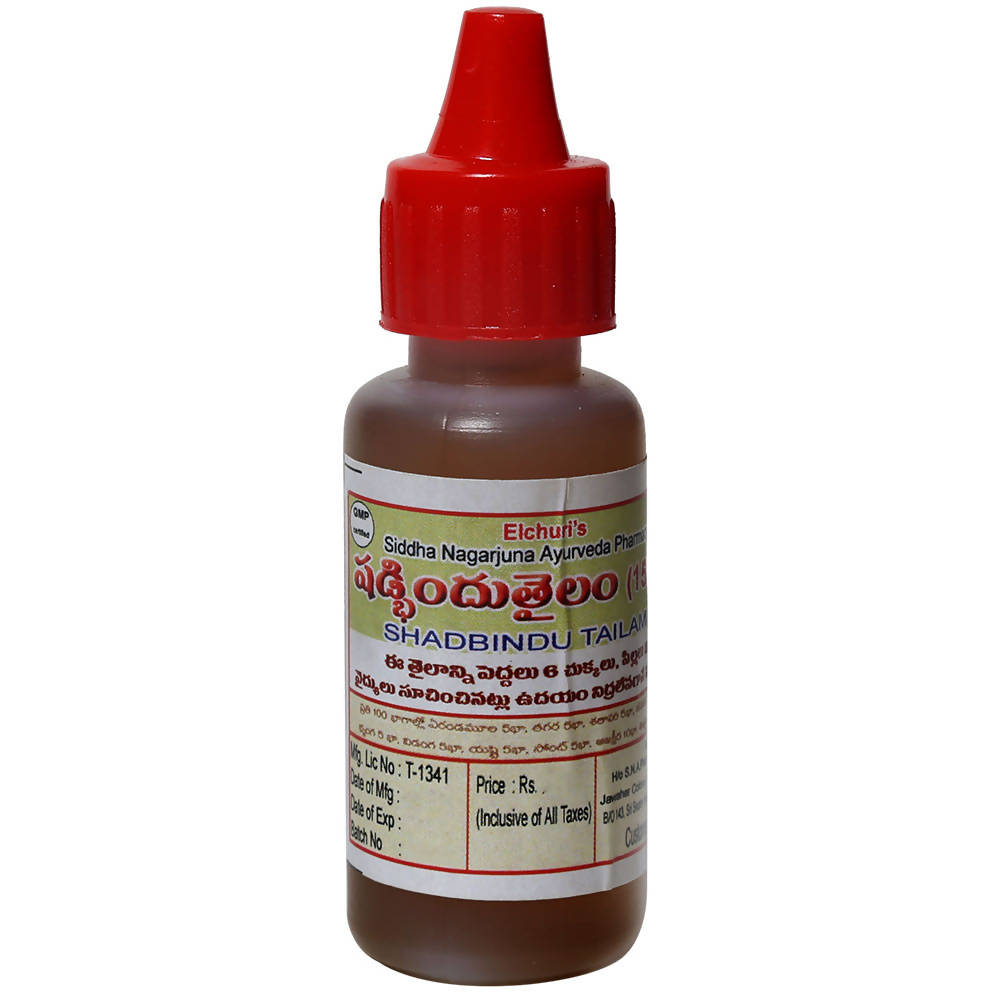 Buy Siddha Nagarjuna Ayurveda Shadbindu Tailam from DrMediCart, Ship from India to USA