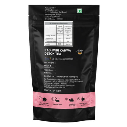 Tea Sense Kashmiri Kahwa Detox Green Tea - Drmedicart
