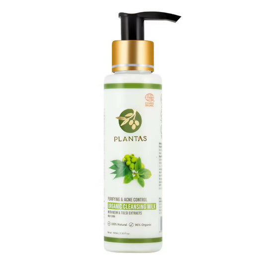 Plantas Purifying & Acne Control Organic Cleansing Milk - DrMediCart