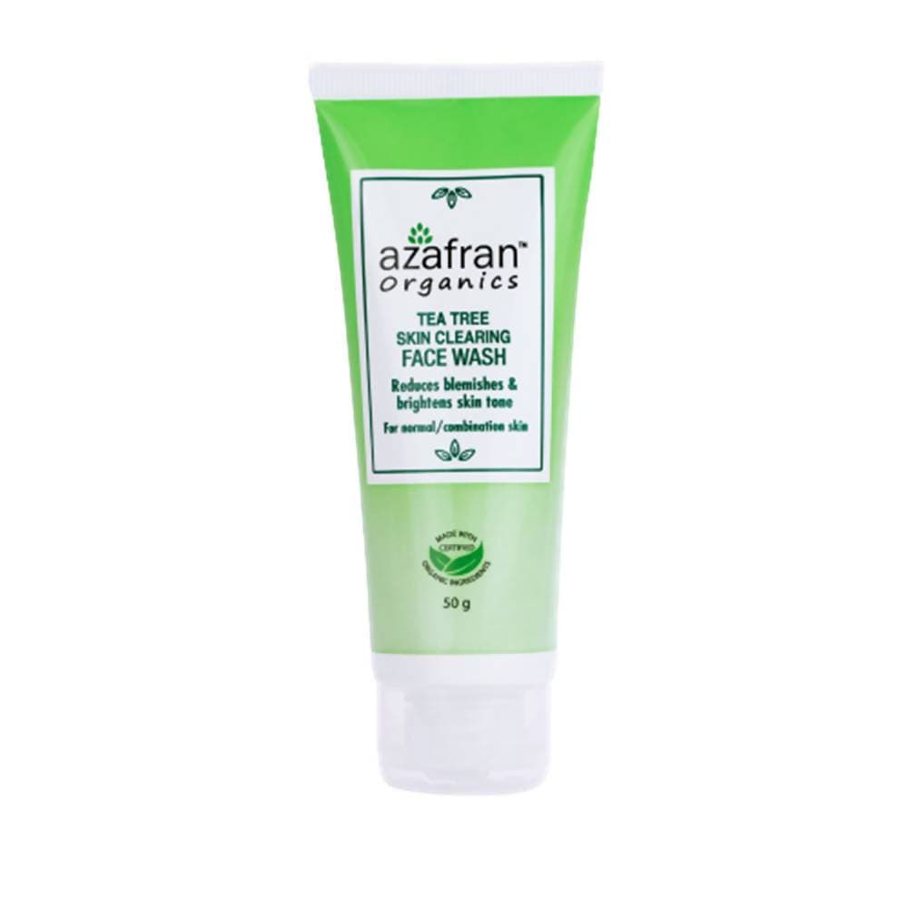 Azafran Organics Tea Tree Skin Clearing Face Wash - DrMediCart