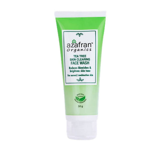 Azafran Organics Tea Tree Skin Clearing Face Wash - DrMediCart