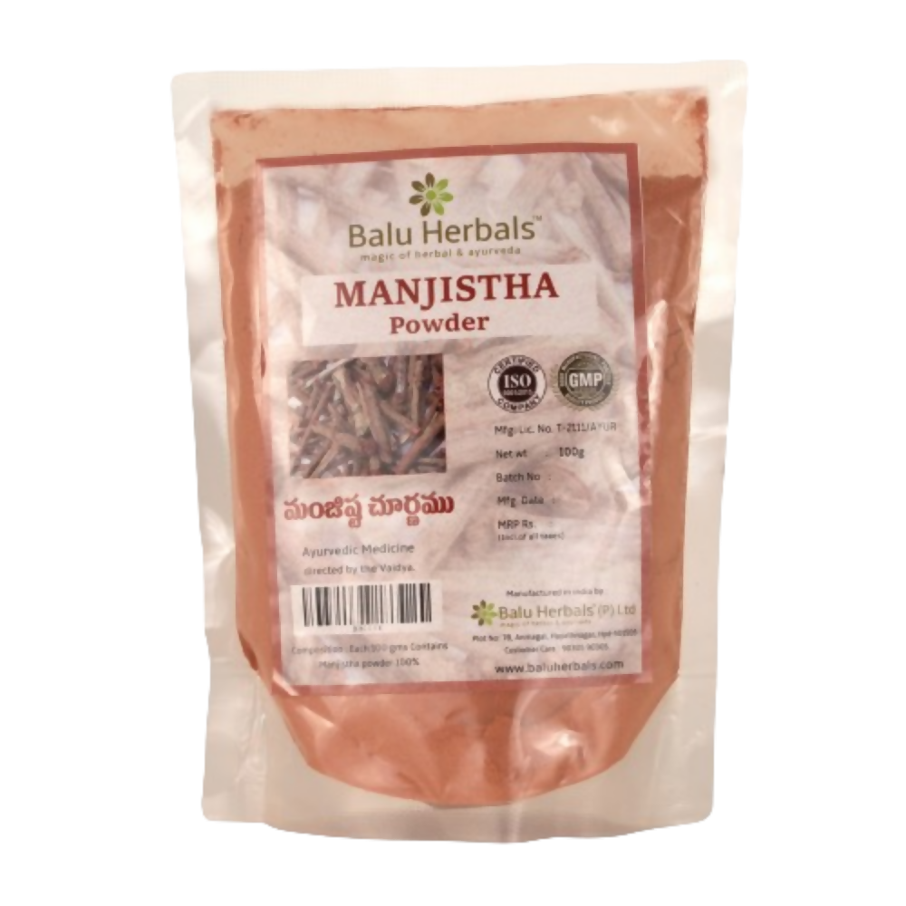 Balu Herbals Rubia Cordifolia (Manjishta) Powder