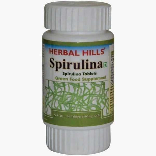 Buy Herbal Hills Ayurveda Spirulina Tablets from DrMediCart, Ship from India to USA