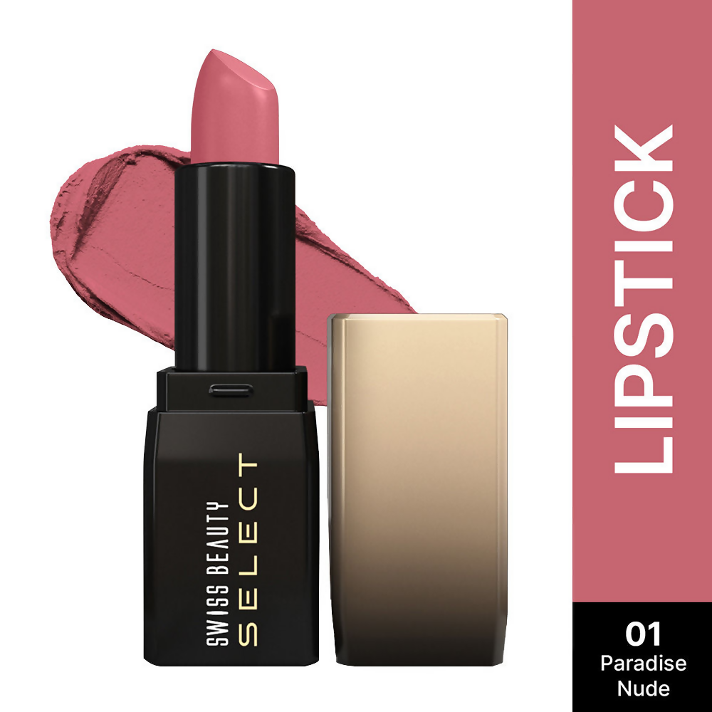 Swiss Beauty Select Dare To Matte Lipstick - 1 Paradise Nude