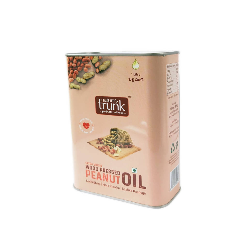 Nature's Trunk Extra Virgin Woodpressed Peanut oil