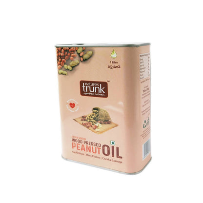 Nature's Trunk Extra Virgin Woodpressed Peanut oil