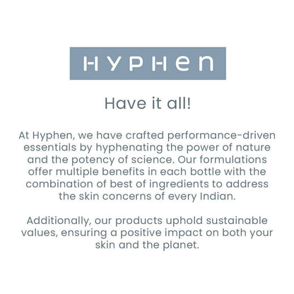 Hyphen By Kriti Sanon CMS (Cleanser, Moisturizer, Sunscreen) Normal to Dry Skin Combo