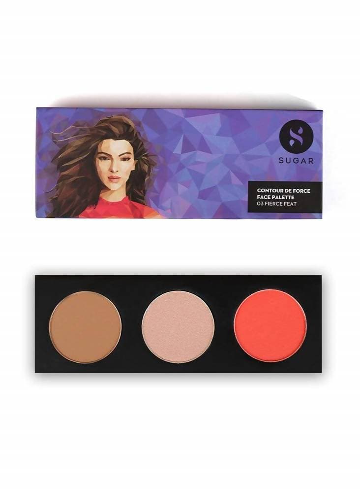 Buy Sugar Contour De Force Face Palette - Fierce Feat from DrMediCart, Ship from India to USA