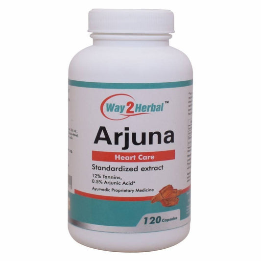 Buy Way2herbal Arjuna Tablets from DrMediCart, Ship from India to USA