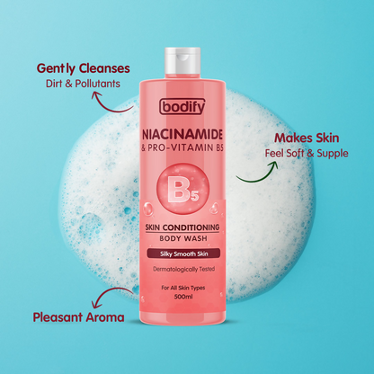 Bodify Niacinamide & Pro-Vitamin B5 Skin Conditioning Body Wash