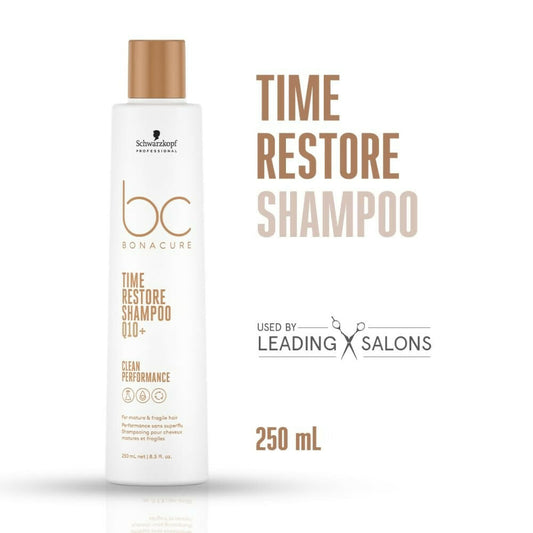 Buy Schwarzkopf Professional Bonacure Time Restore Shampoo with Q10+ from DrMediCart, Ship from India to USA