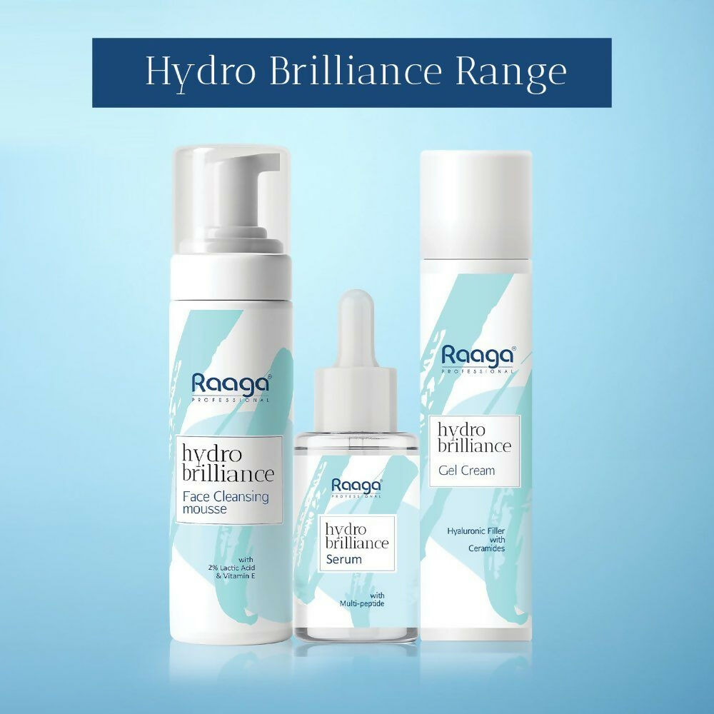 Raaga Professional Hydro Brilliance Face Cleansing Mousse With 2% Lactic Acid & Vitamin E