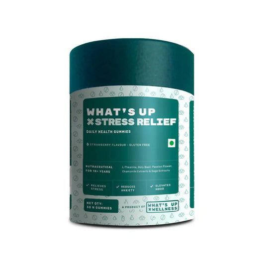 Buy Whats Up Wellness Stress Relief Gummies from DrMediCart, Ship from India to USA