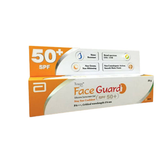 Buy Tvaksh Face Guard Sunscreen Gel SPF 50+ from DrMediCart, Ship from India to USA