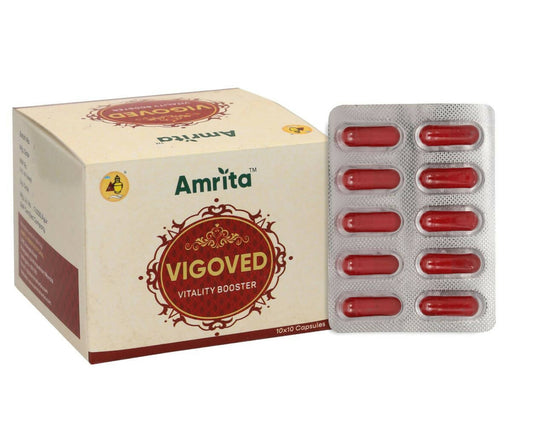 Buy Amrita Vigoved Capsules from DrMediCart, Ship from India to USA