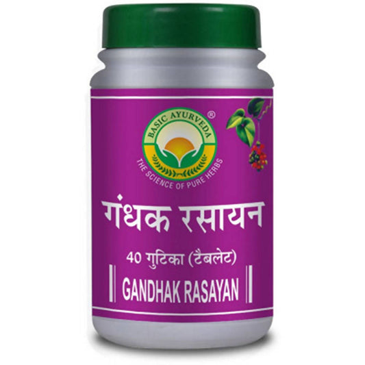Buy Basic Ayurveda Gandhak Rasayan Tablets from DrMediCart, Ship from India to USA