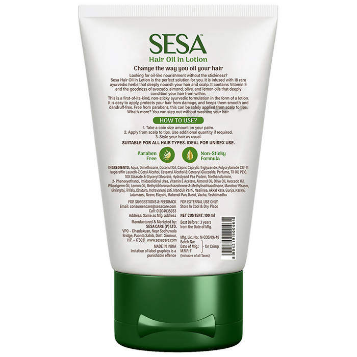 Sesa Hair Oil in Lotion