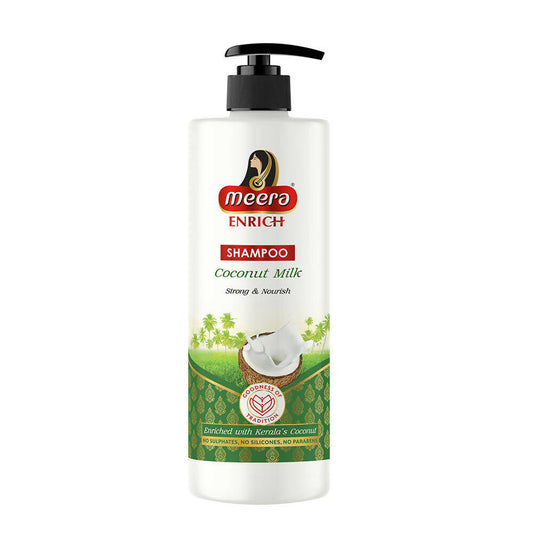 Buy Meera Enrich Shampoo with Coconut Milk For Strong & Nourish from DrMediCart, Ship from India to USA