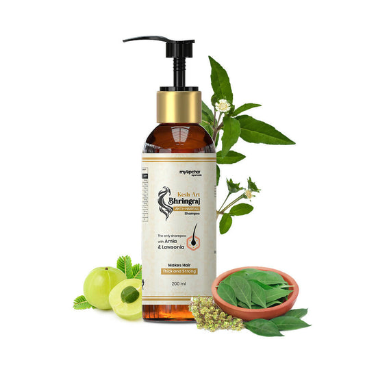 Buy myUpchar Ayurveda KeshArt Bhringraj Anti-Hairfall Shampoo from DrMediCart, Ship from India to USA