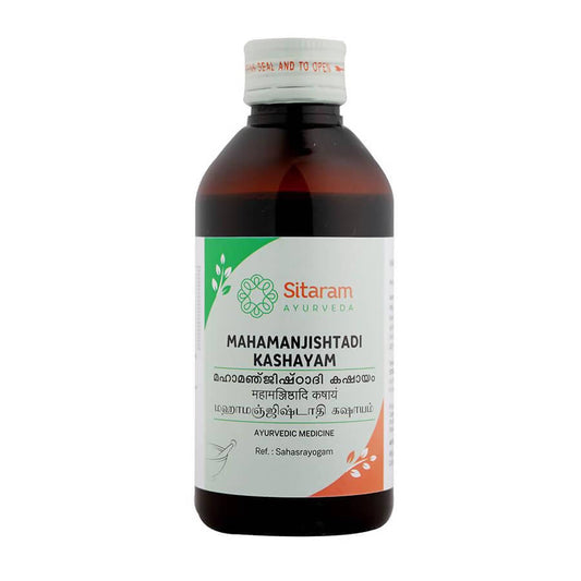 Buy Sitaram Ayurveda Mahamanjishtadi Kashayam from DrMediCart, Ship from India to USA