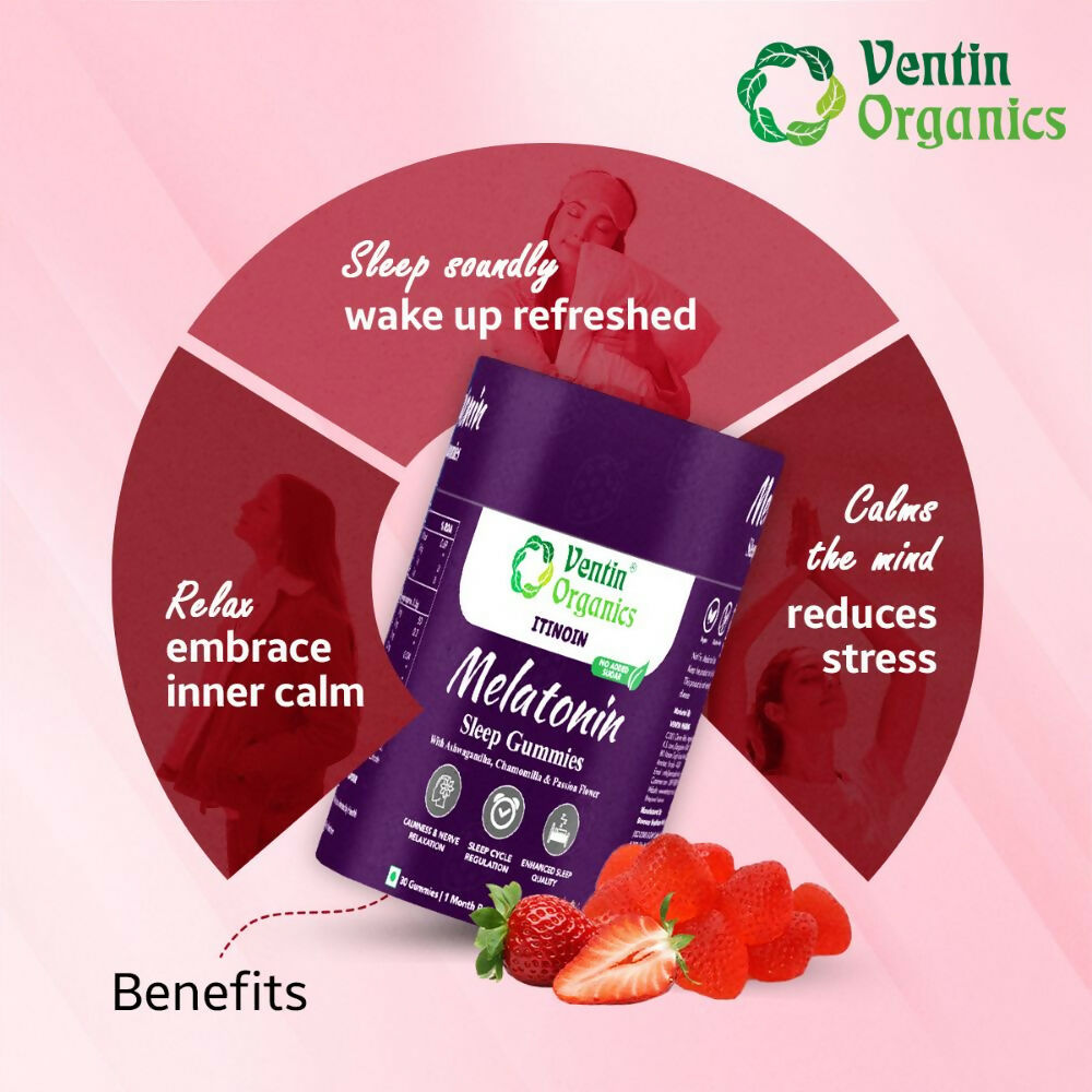 Ventin Organics Itinoin Melatonin 5mg Sleep Gummies