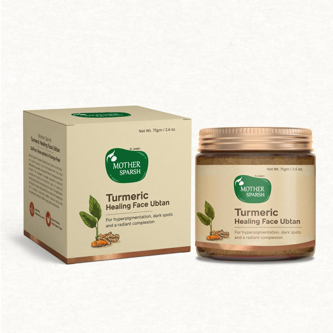Buy Mother Sparsh Turmeric Healing Face Ubtan from DrMediCart, Ship from India to USA