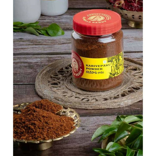 Buy Pulla Reddy Karivepaku Powder Jar from DrMediCart