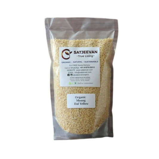 Buy Satjeevan Organic Moong Dal Yellow from DrMediCart, Ship from India to USA