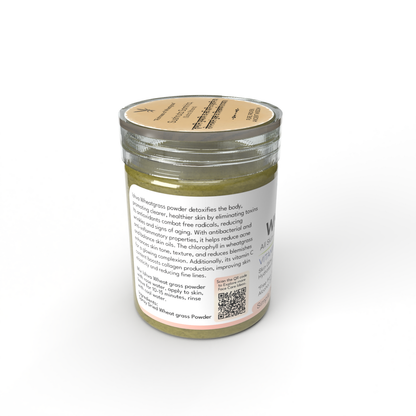 Ishva Wheatgrass Powder For Skin