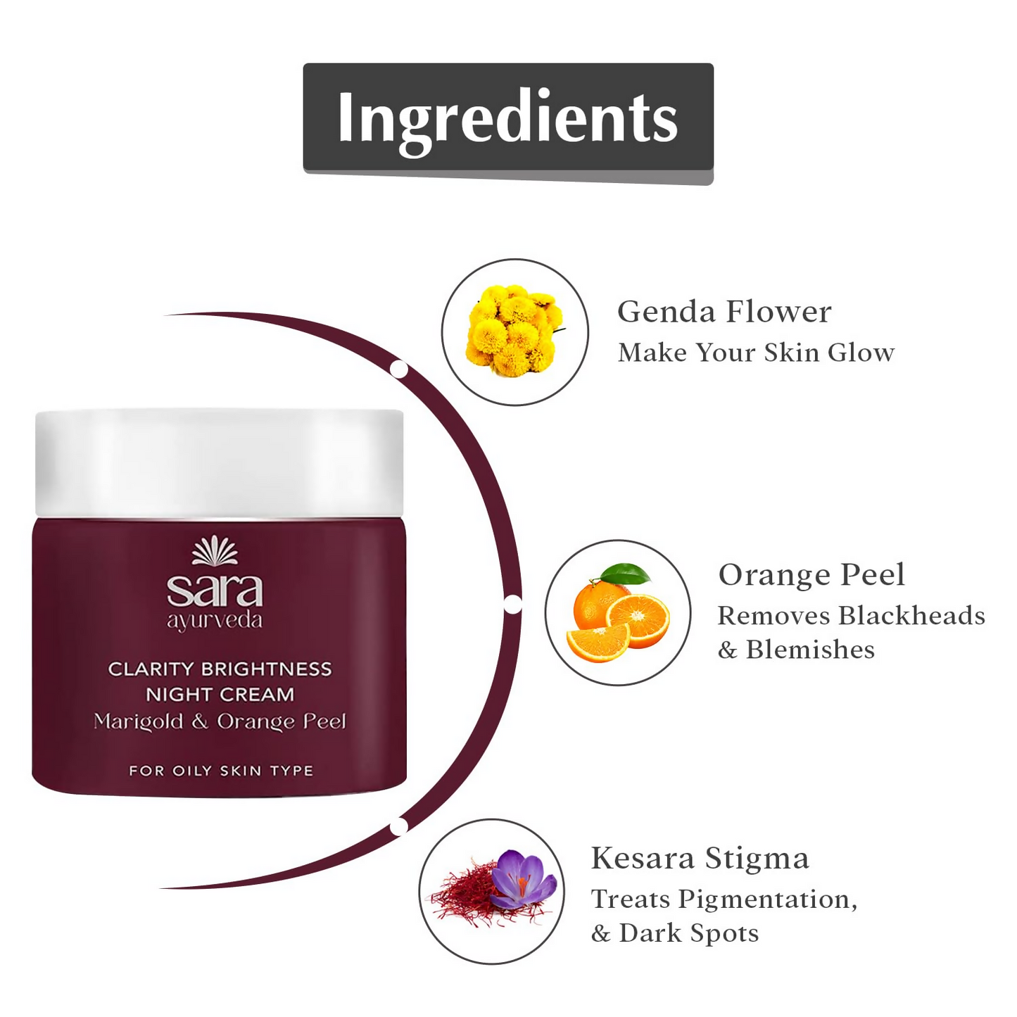 Sara Soul of Beauty Clarity Brightening Night Cream