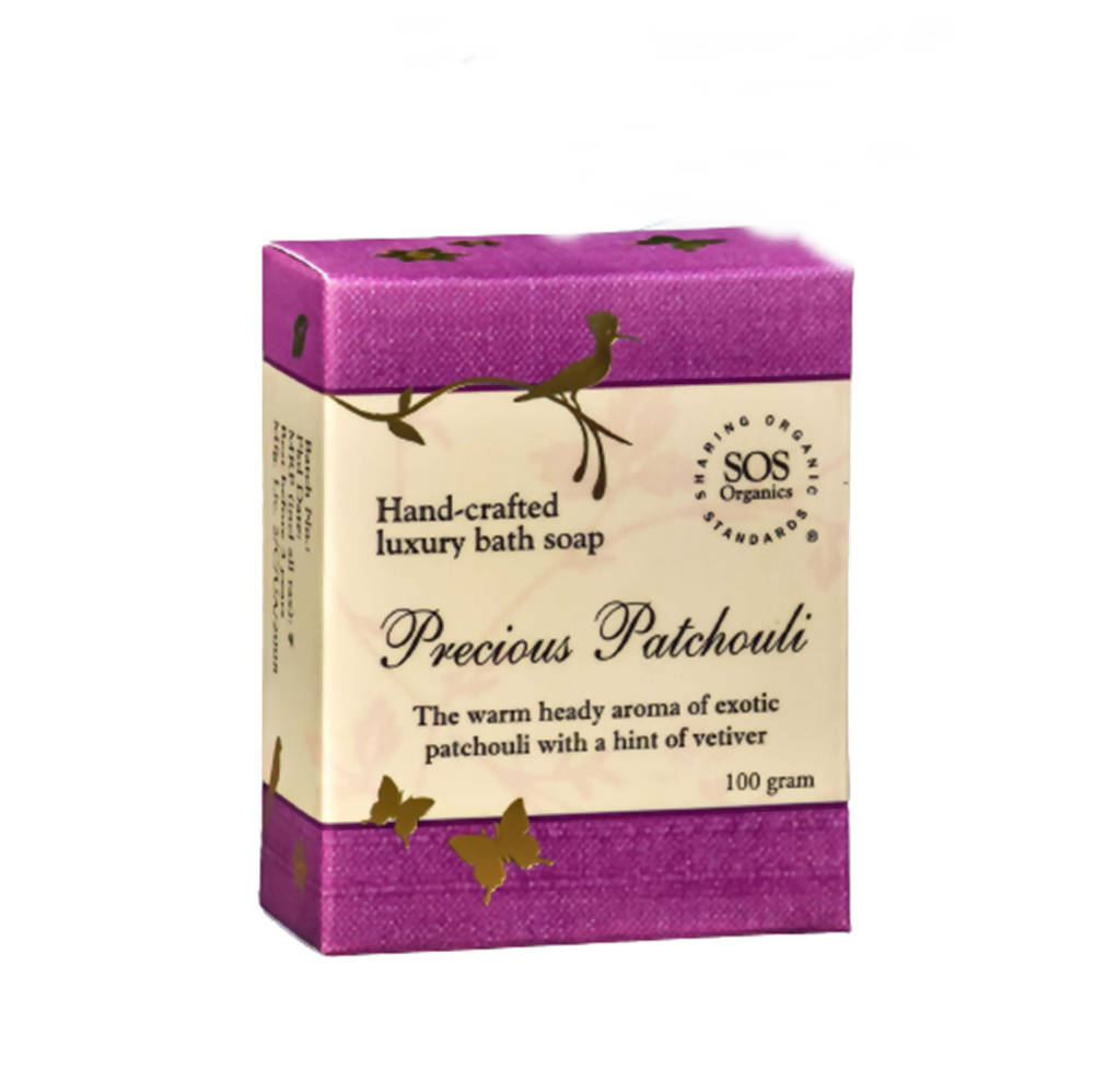 Buy SOS Organics Precious Patchouli Luxury Bath Soap from DrMediCart, Ship from India to USA