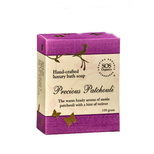 Buy SOS Organics Precious Patchouli Luxury Bath Soap from DrMediCart, Ship from India to USA