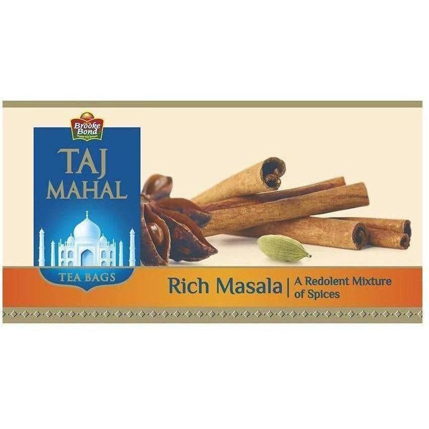 Buy Taj Mahal Rich Masala Tea Bags from DrMediCart, Ship from India to USA