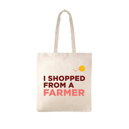 Buy Two Brothers Organic Farms Farmer Style Cotton Bag (Tote Bag) from DrMediCart