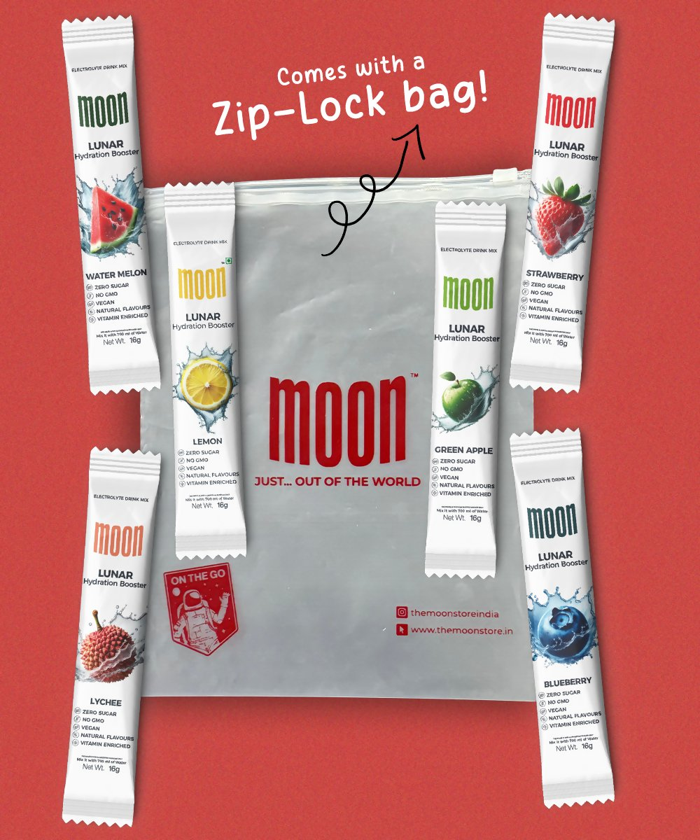 Moon Lunar Hydration Booster - Variety Pack
