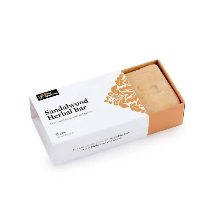 Bipha Ayurveda Sandalwood Herbal Bar - DrMediCart