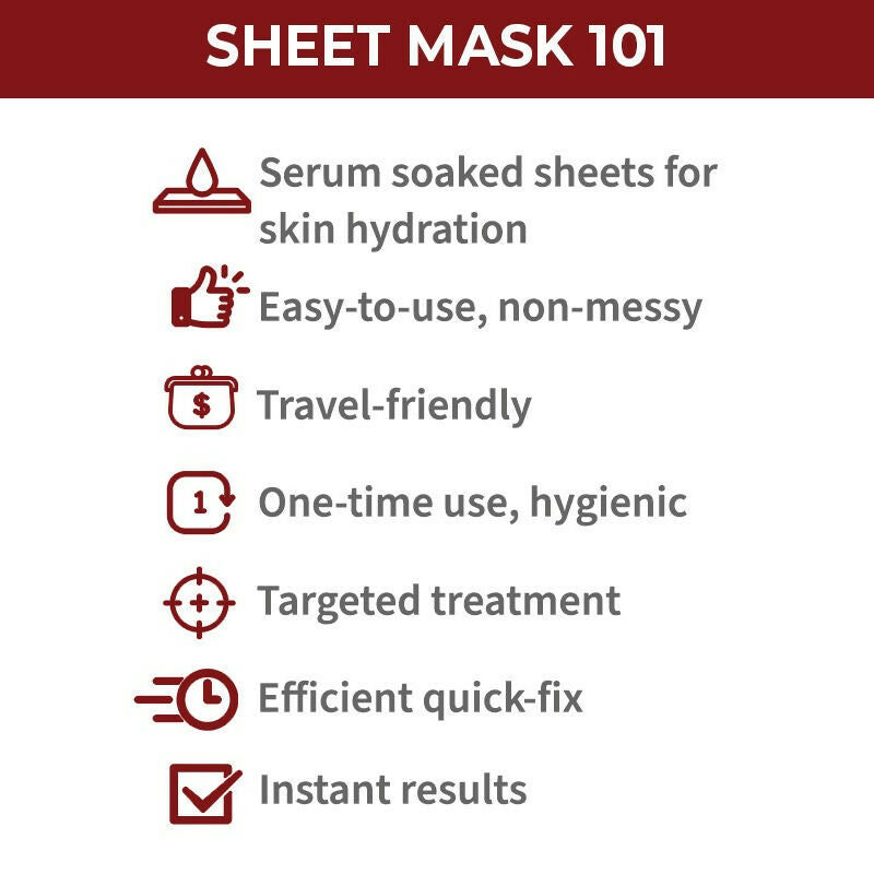 Nykaa Skin Secrets Exotic Indulgence Acai Berry + Pomegranate Sheet Mask For Youthful Skin - Drmedicart