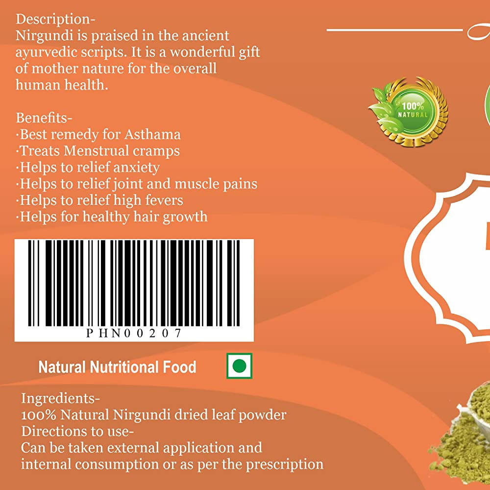 Pragna Herbals Nirgundi Powder