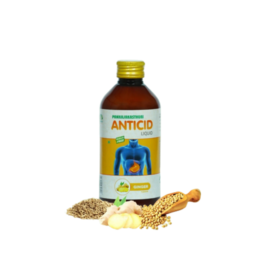 Pankajakasthuri Anticid Liquid Ginger