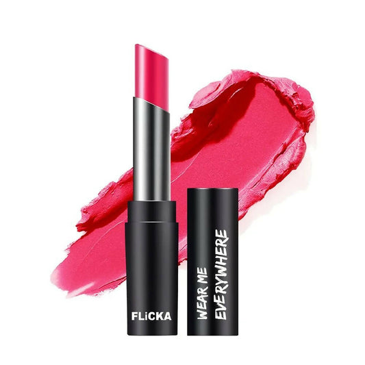 FLiCKA Wear Me Everywhere Creamy Matte Lipstick Princess Peach