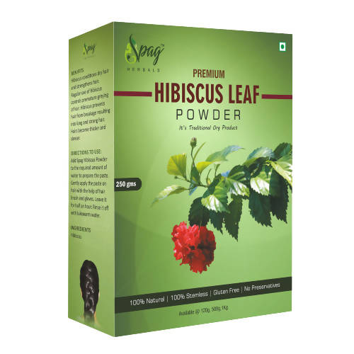 Buy Spag Herbals Premium Hibiscus Leaf Powder from DrMediCart, Ship from India to USA