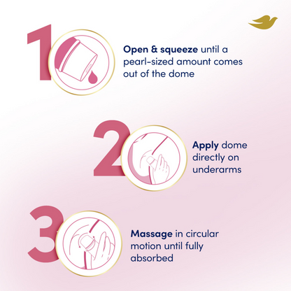 Dove Radiant + Care Deodorant Dry Serum with 3% Niacinamide & 10x Collagen