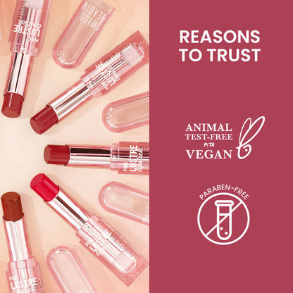 Swiss Beauty High Shine Finish Smooth Glide Pure Lustre Lipstick - 2 My Rose
