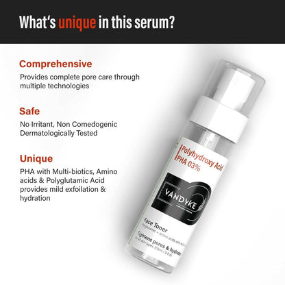 Vandyke 3% PHA Face Toner
