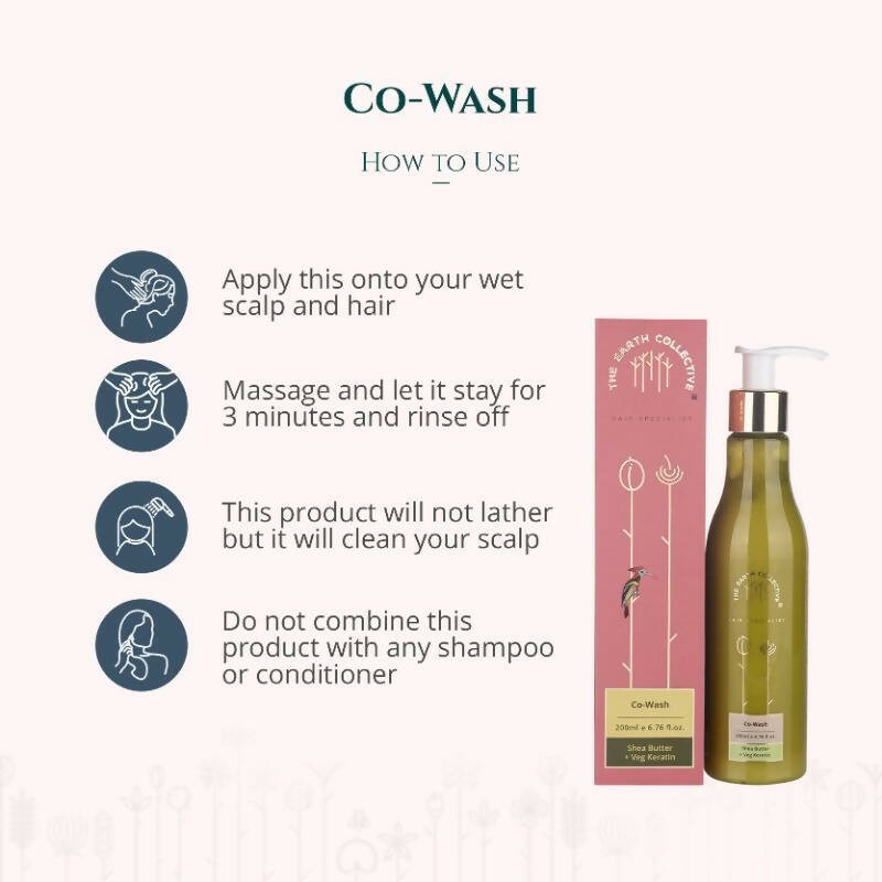 The Earth Collective Co-wash - Conditioner Only Wash - Drmedicart